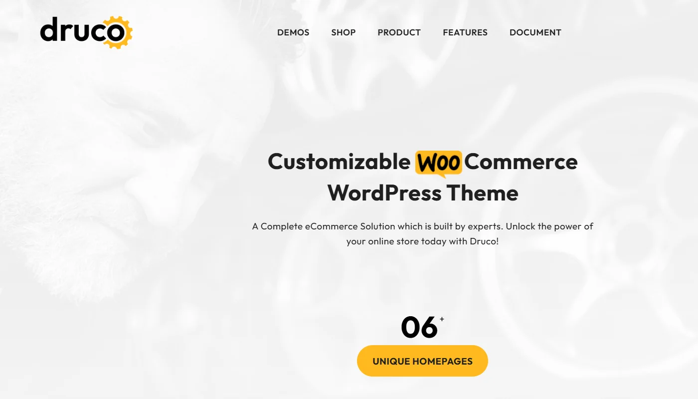 Druco -  Shopping WordPress Theme