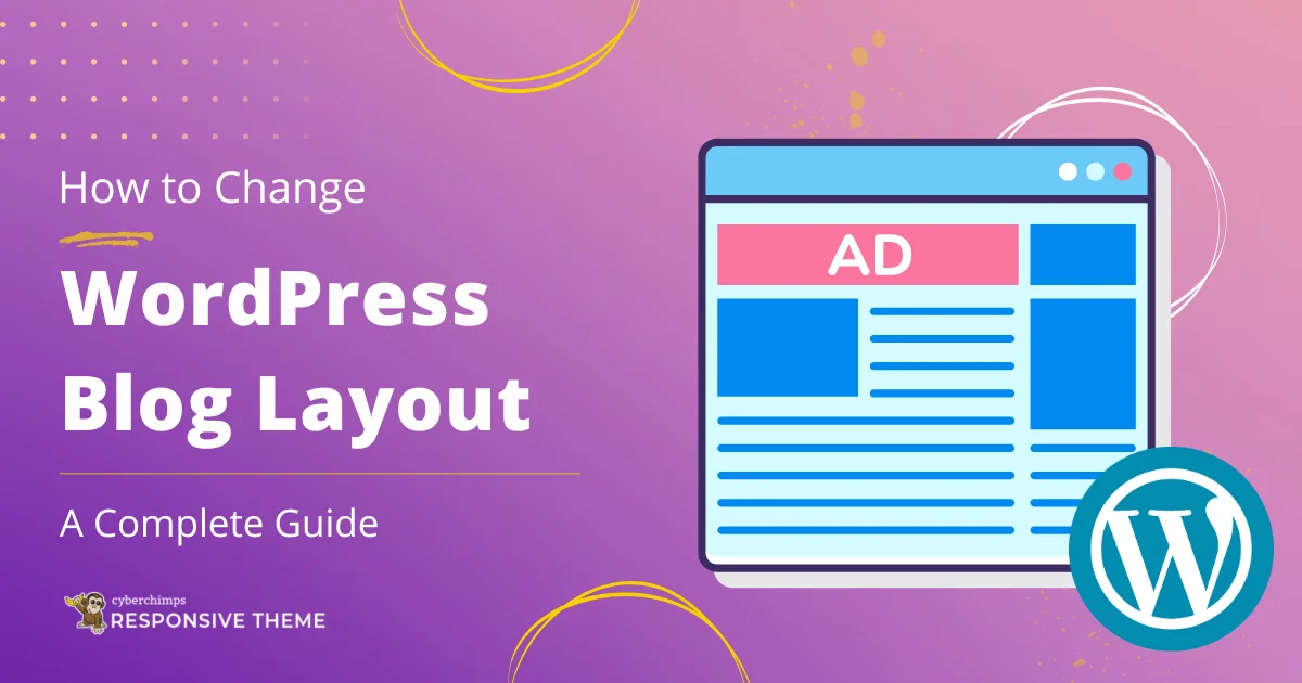 WordPress Blog Layout Featured image