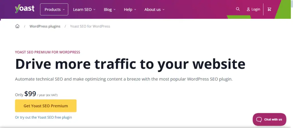 Yoast SEO price