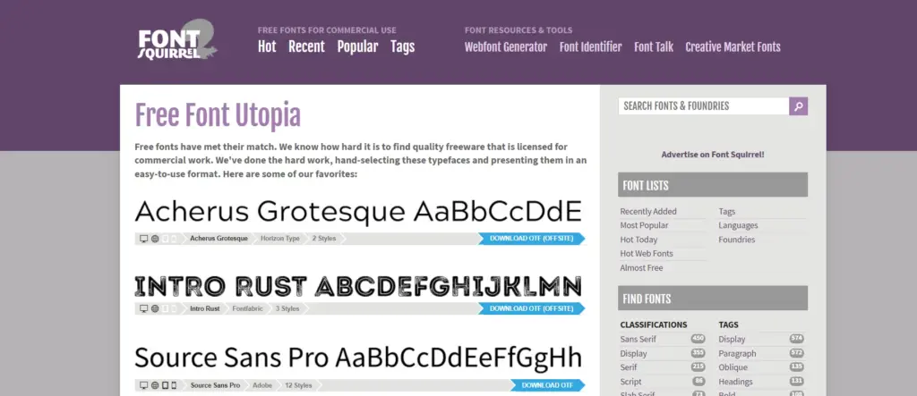 Font Squirrel