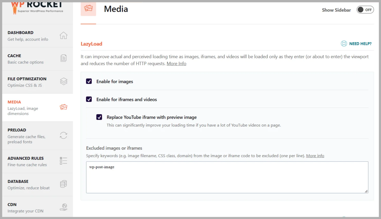 Enabling lazy loading