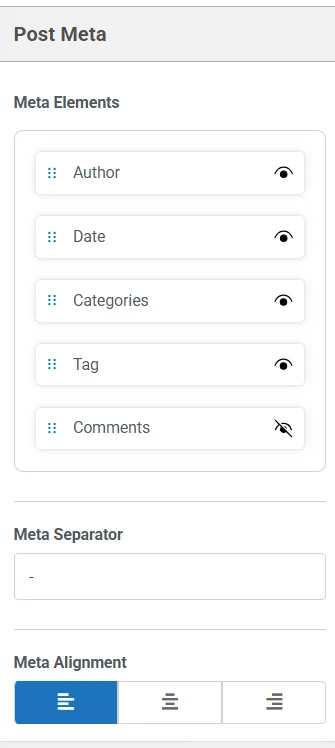 Customizing post meta