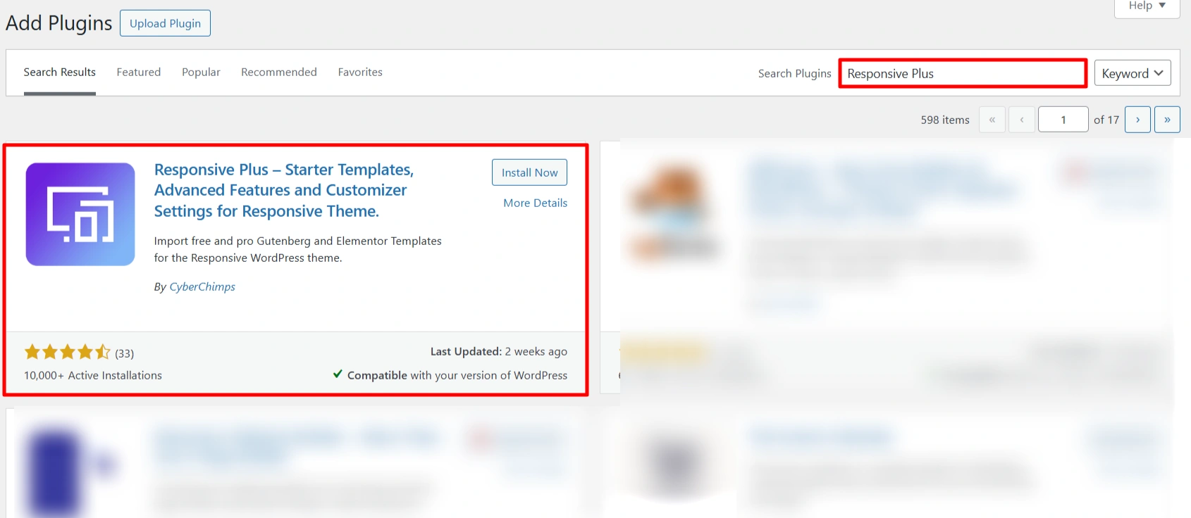 Responsive plus