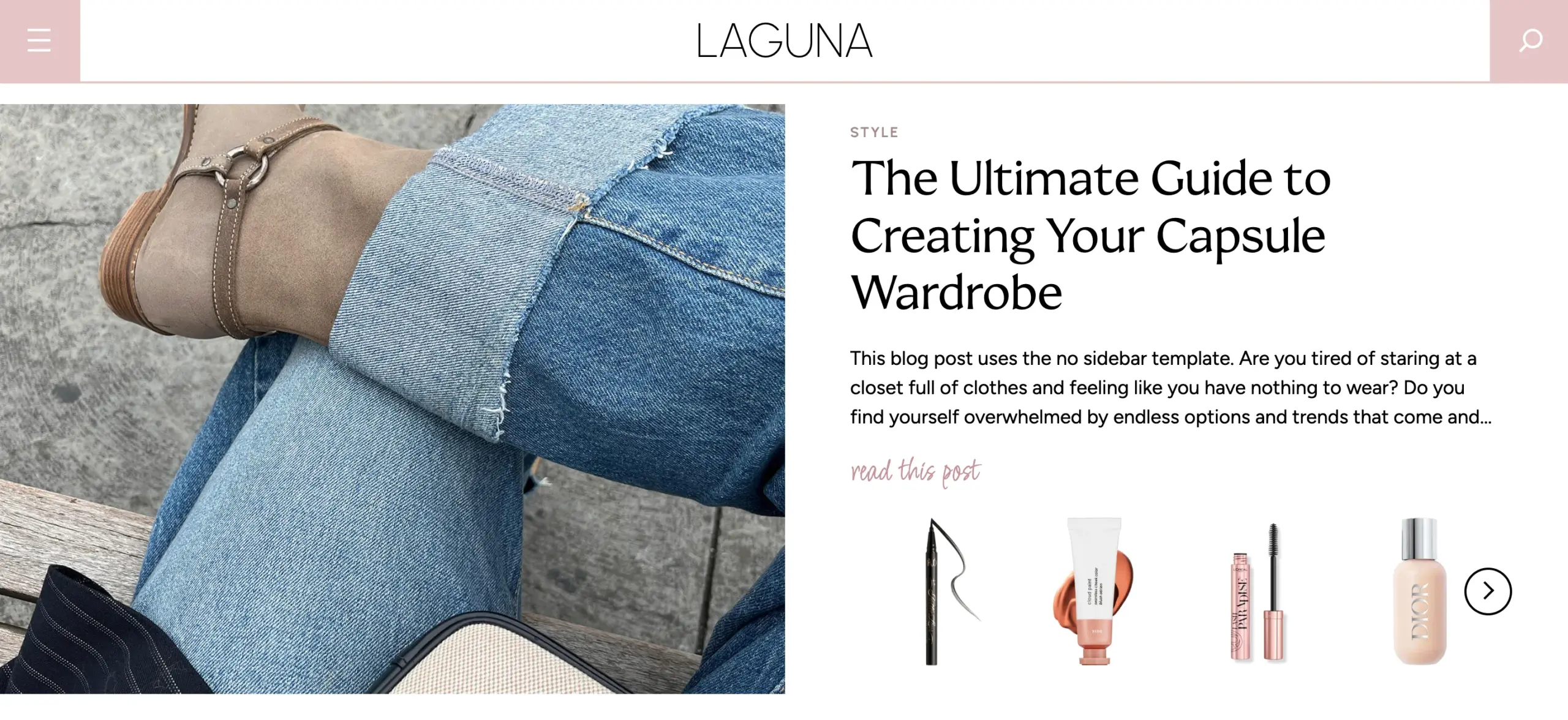 Laguna theme