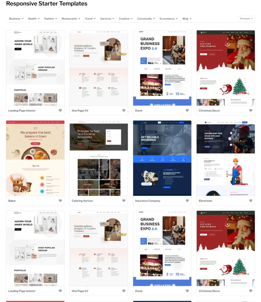 RST Template library