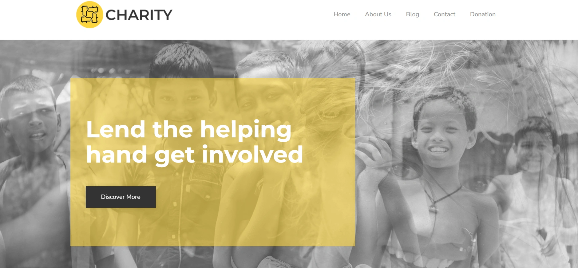 Charity template