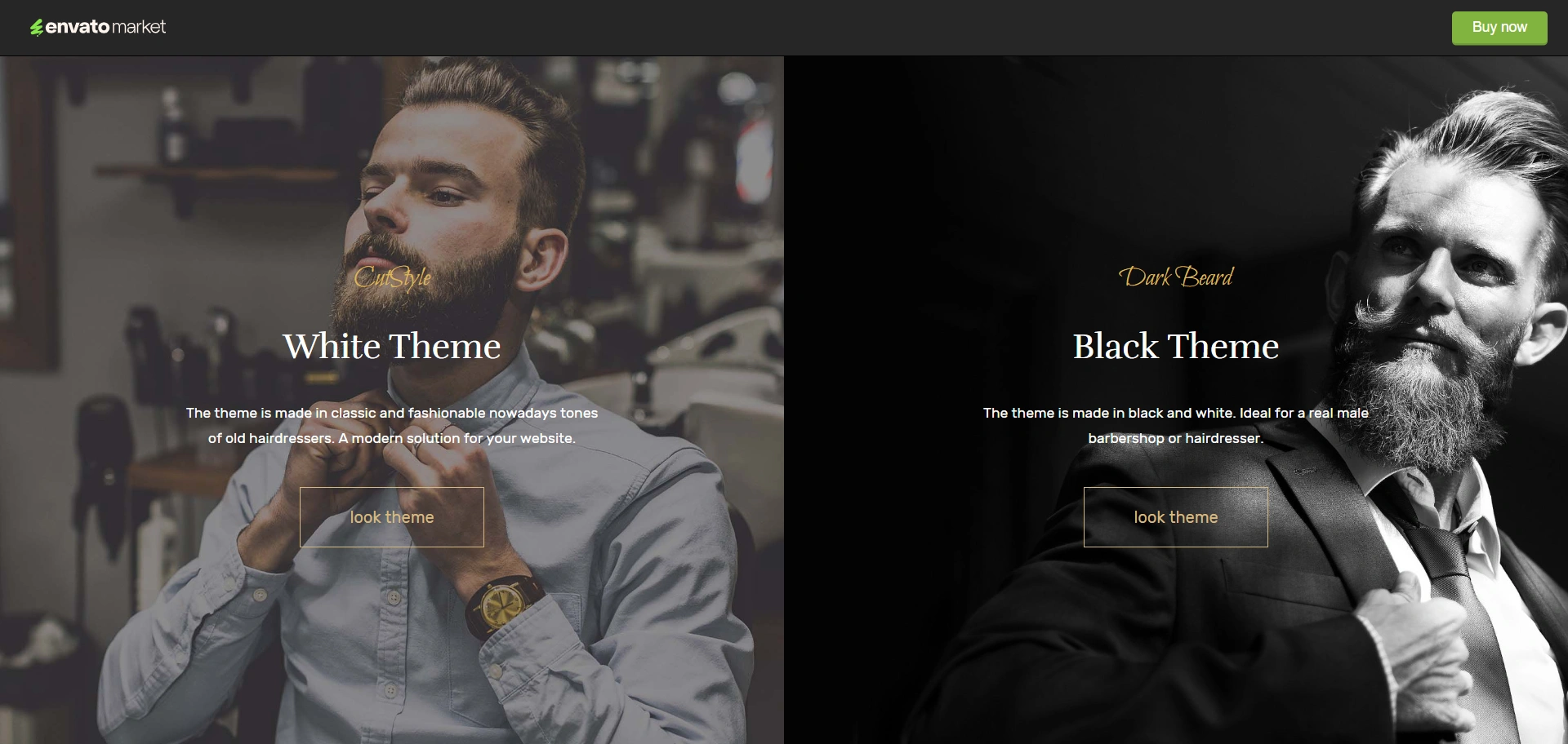 WooCommerce- premium barber shop WordPress theme
