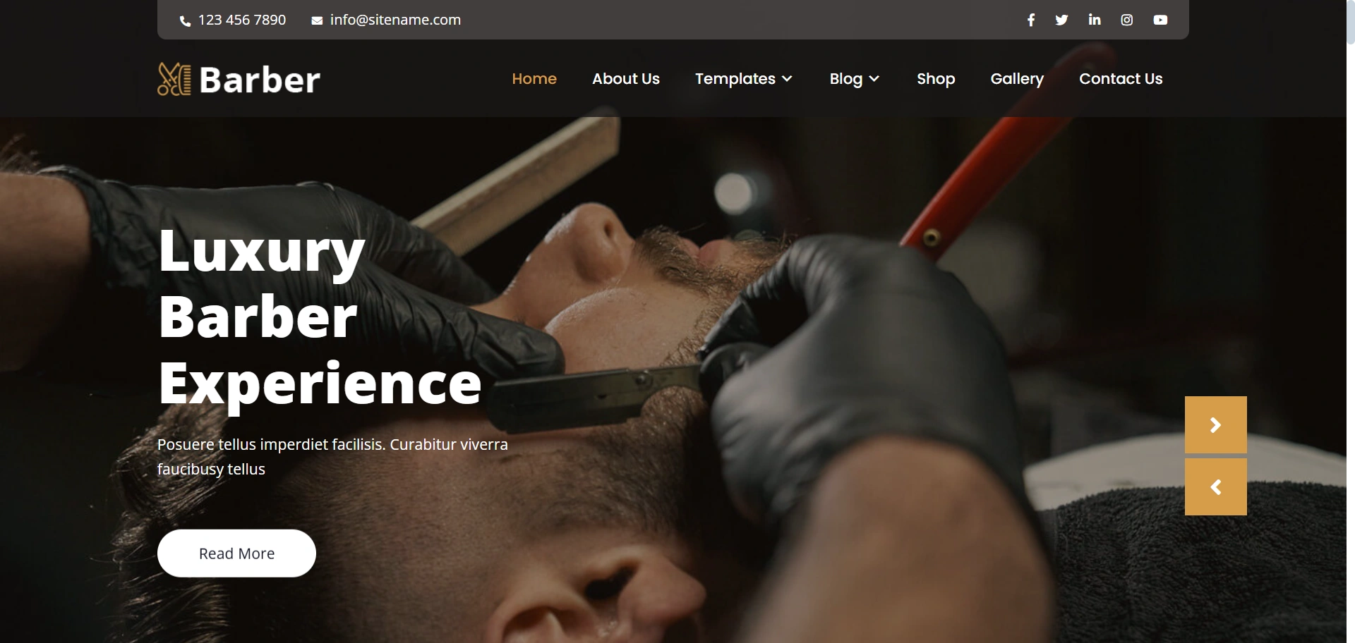 Hair Salon theme
