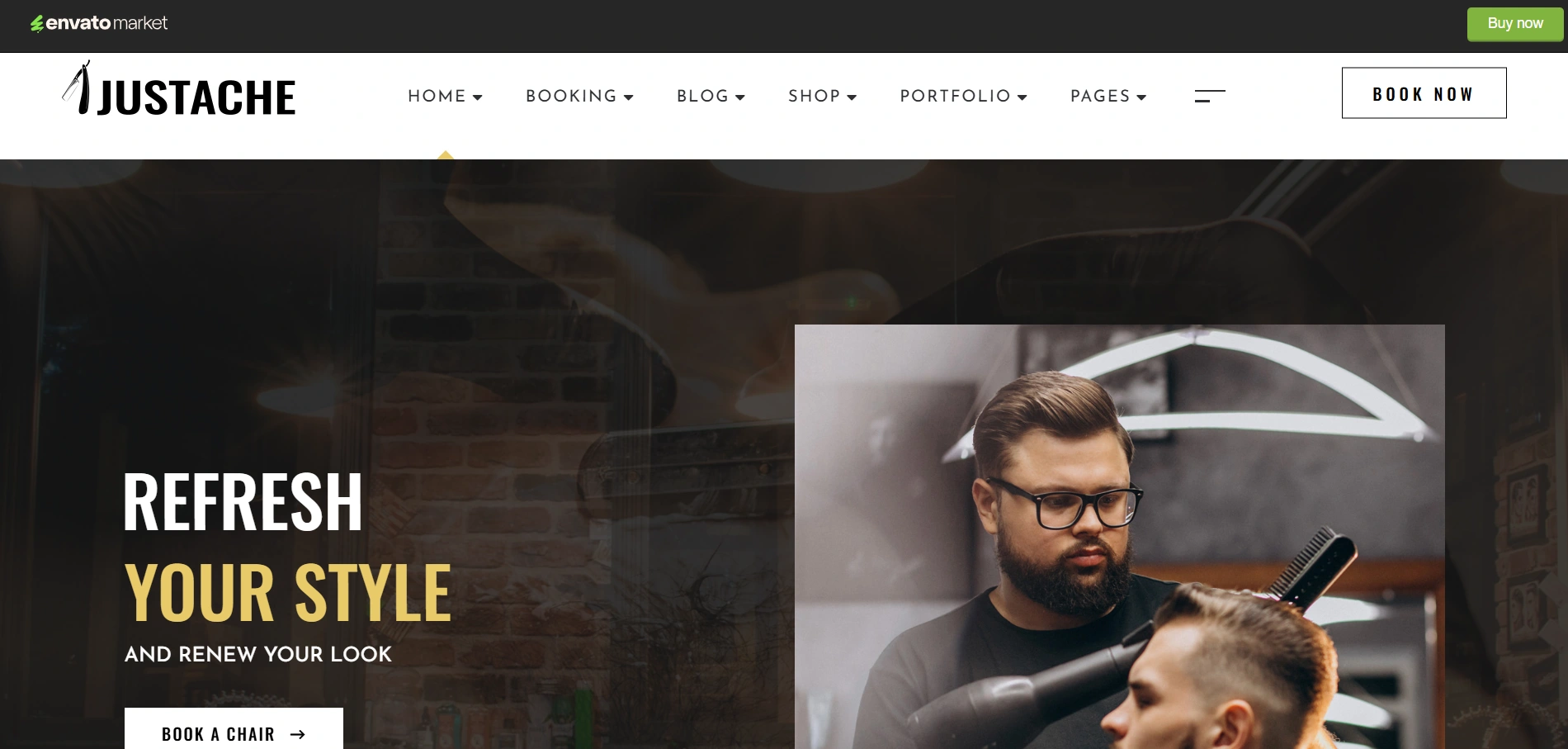 Justache theme