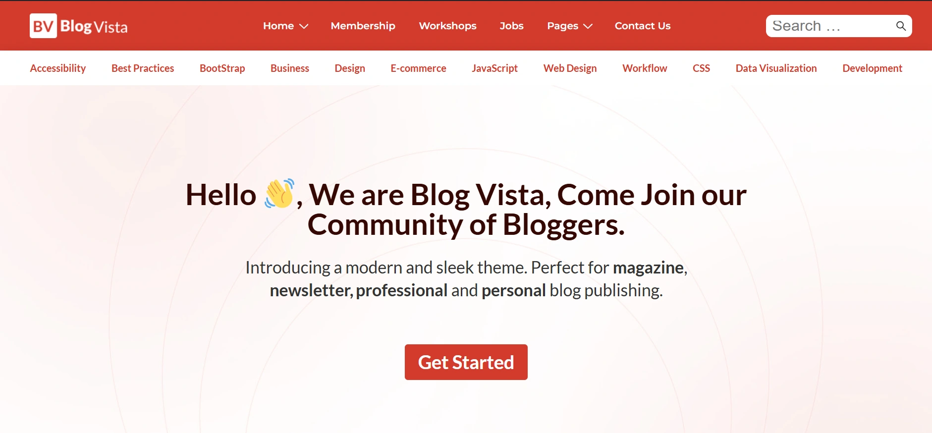 Pro Blogger template