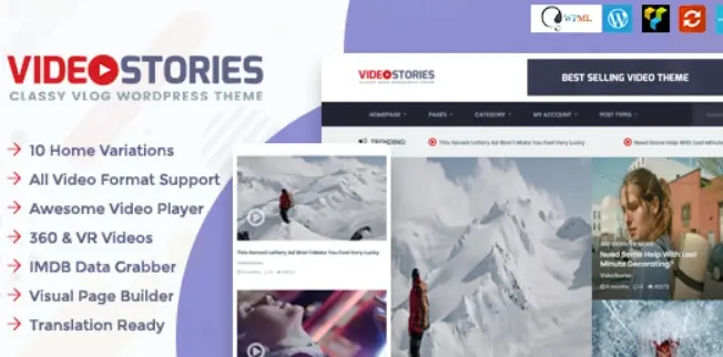 Video stories theme