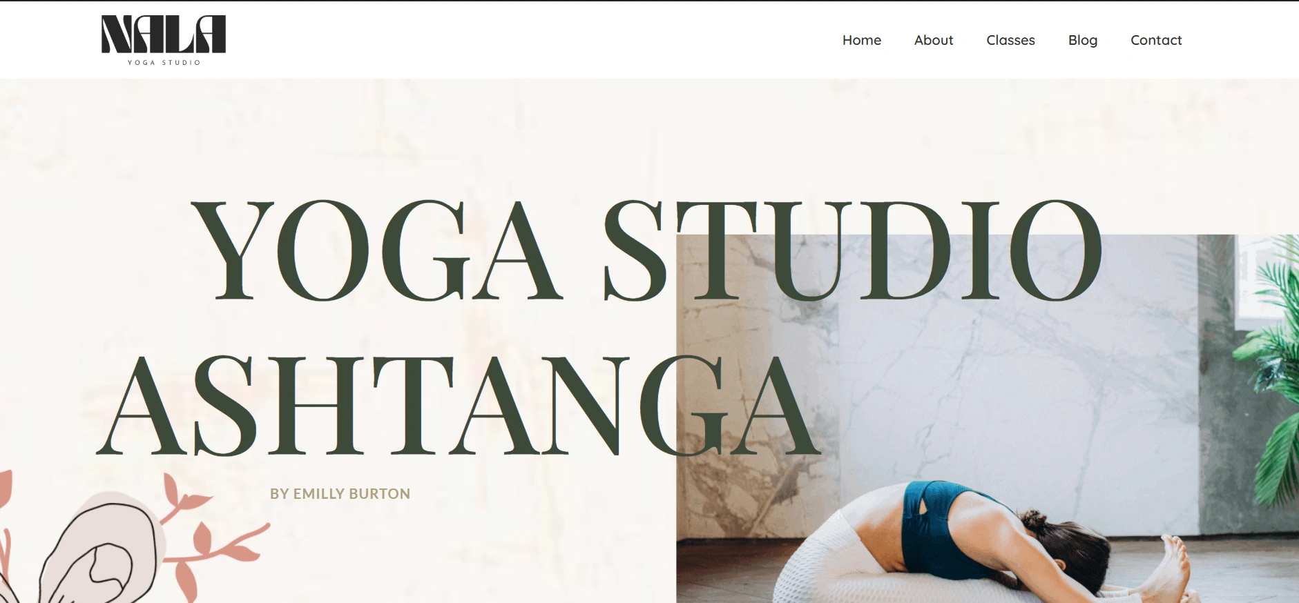Yoga Studio- WordPress Starter template